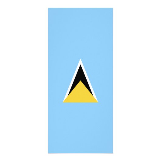 Saint Lucia Reclamekaart (Voorkant)