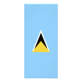 Saint Lucia Reclamekaart (Achterkant)