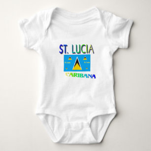 Saint Lucia Romper