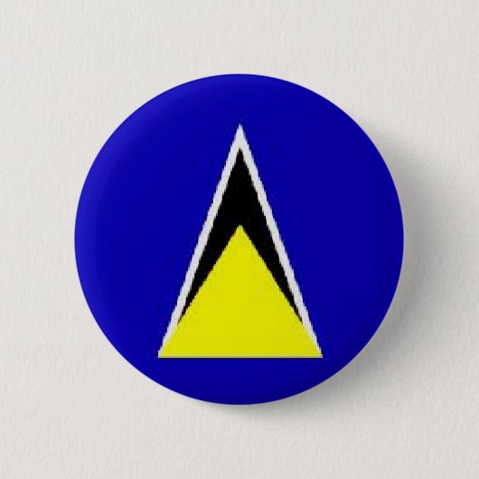 Saint Lucia Ronde Button 5,7 Cm (Voorkant)