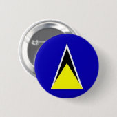 Saint Lucia Ronde Button 5,7 Cm (Voorkant /achterkant)