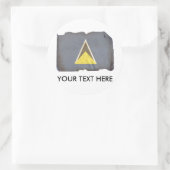 SAINT LUCIA RONDE STICKER (Tas)