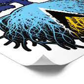 Saint Lucia Saint Lucian Australian Tree Poster (Hoek)