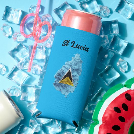 Saint Lucia Seltzer Blikjeskoeler (Insitu Zomer)