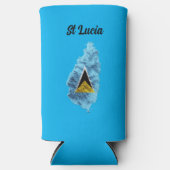 Saint Lucia Seltzer Blikjeskoeler (Voorkant)