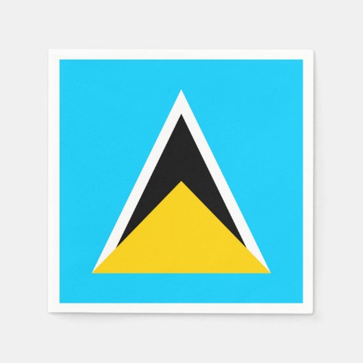 Saint Lucia Servet (Voorkant)