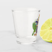 Saint Lucia Shot Glas (Links)