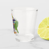 Saint Lucia Shot Glas (Rechts)