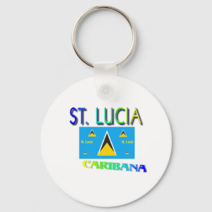 Saint Lucia Sleutelhanger