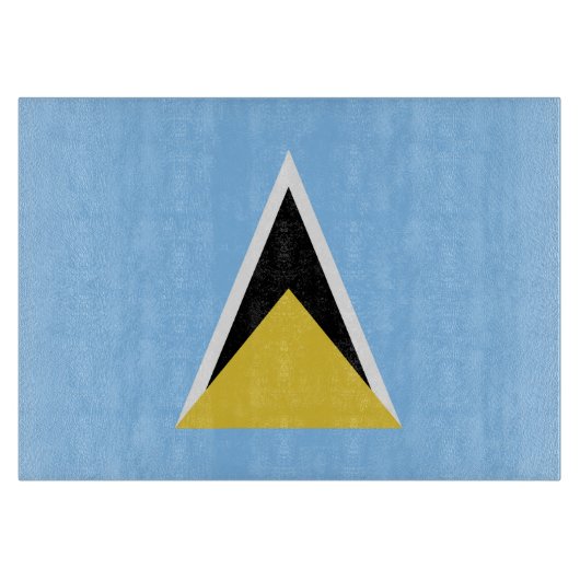 Saint Lucia Snijplank (Voorkant)