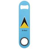 Saint Lucia Speed Flessenopener (Voorkant)