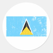 Saint Lucia Sticker (Voorkant)