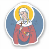 Saint Lucia Sticker (Voorkant)