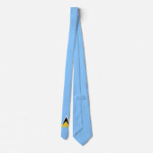 Saint Lucia Stropdas (Achterkant)