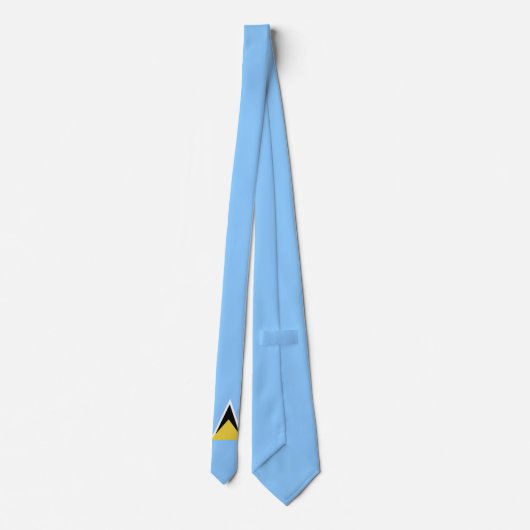 Saint Lucia Stropdas (Achterkant)