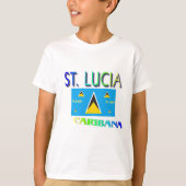 Saint Lucia T-shirt (Voorkant)