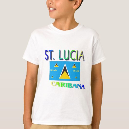 Saint Lucia T-shirt (Voorkant)