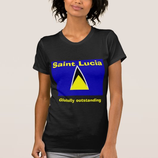 Saint Lucia T-shirt (Voorkant)