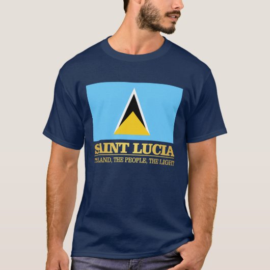 Saint Lucia T-shirt (Voorkant)