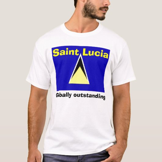 Saint Lucia T-shirt (Voorkant)