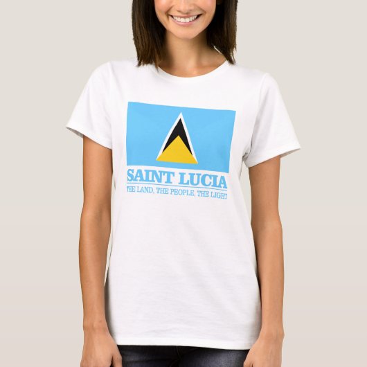 Saint Lucia T-shirt (Voorkant)
