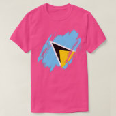 Saint Lucia T-shirt (Design voorkant)