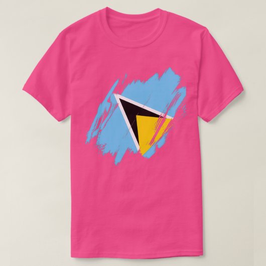 Saint Lucia T-shirt (Design voorkant)
