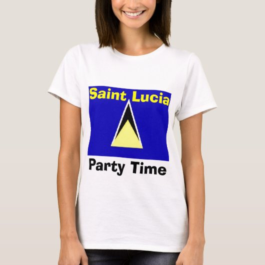 Saint Lucia T-shirt (Voorkant)