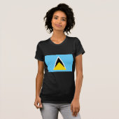 Saint Lucia T-shirt (Voorkant volledig)