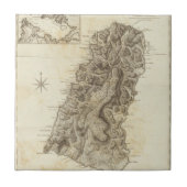 Saint Lucia Tegeltje (Voorkant)