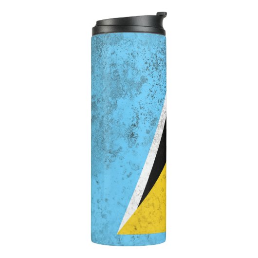 Saint Lucia Thermosbeker (Gedraaid links)