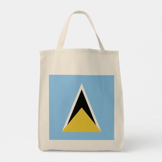 Saint Lucia Tote Bag (Achterkant)