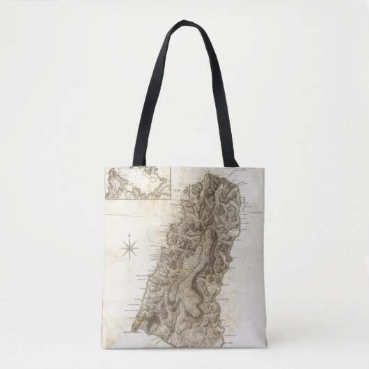 Saint Lucia Tote Bag (Voorkant)