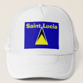 Saint Lucia Trucker Pet (Voorkant)