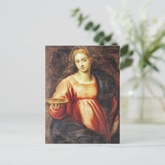 Saint Lucia van Zweden Briefkaart (Staand voorkant)