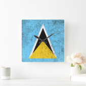 Saint Lucia Vierkante Klok (Huis)