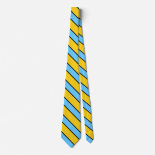 Saint Lucia Vlag Elegant Patriottische Stropdas