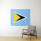 Saint Lucia Wandkleed (In Situ (horizontaal))