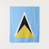 Saint Lucia Wandkleed (Voorkant)