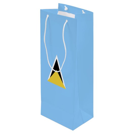 Saint Lucia Wijn Cadeautas (Achterkant Gekanteld)