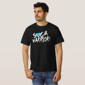 Saint Lucian Soca Warrior Saint Lucia Vlag Carnava T-shirt (Voorkant volledig)