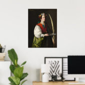 Saint Lucy - Francisco de Zurbarán Fine Art Poster (Thuiskantoor)