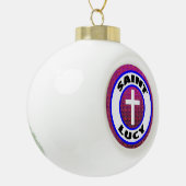 Saint Lucy Keramische Bal Ornament (Links)