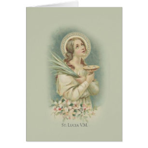 Saint Lucy Lucia Patron Saint of Eye Blindness