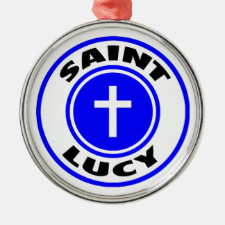 Saint Lucy Metalen Ornament