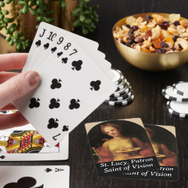 Saint Lucy Pokerkaarten