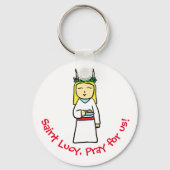 Saint Lucy Sleutelhanger (Voorkant)