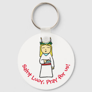 Saint Lucy Sleutelhanger