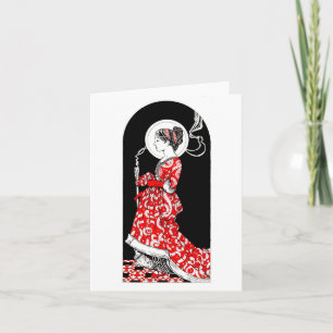 Saint Lucy van Syracuse Notecard Kaart