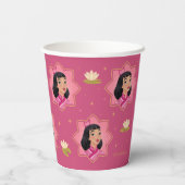 Saint Lucy Yi Zhenmei Papieren beker (Achterkant)